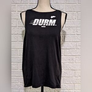 Lululemon Limited Edition Rare Durm Runaway Collab Durham, NC Tank Top Black L